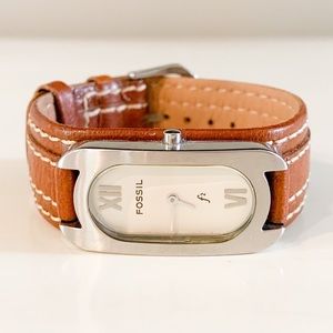 ✨Fossil Watch Brown Leather Band